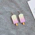 Creative Simulation Ice Popsicle Play Earrings Cool