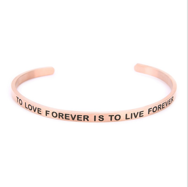 YOU'RE MY PERSON Lettering Bracelet