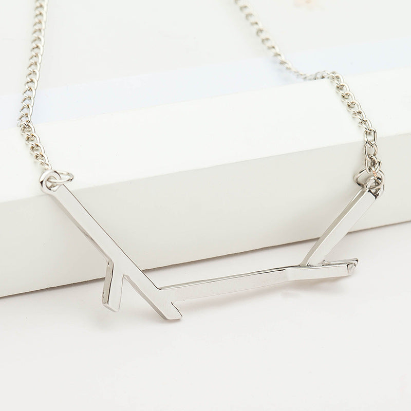 Personality Creative Irregular Branch Clavicle Chain