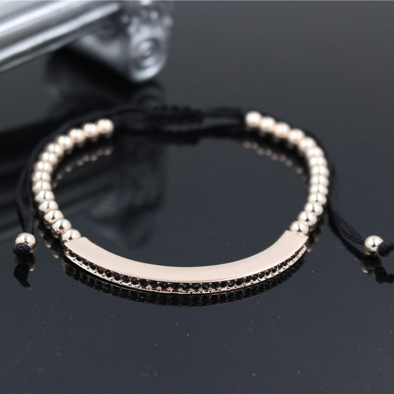 Crescent Woven Bracelet