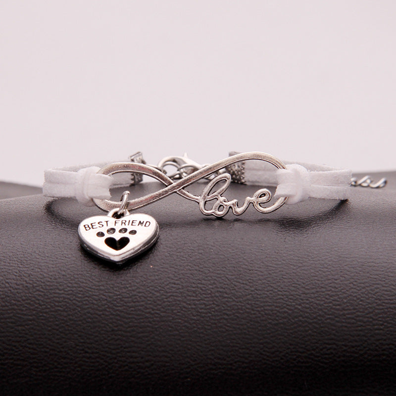 Hand-woven vintage bracelet