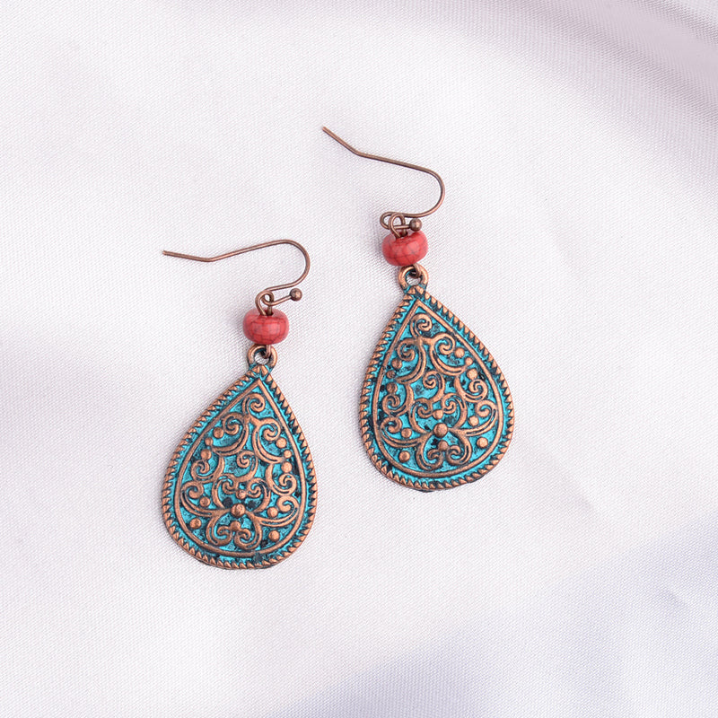 Creative alloy earrings