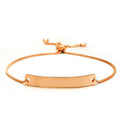 Rectangular accessories retractable adjustable bracelet