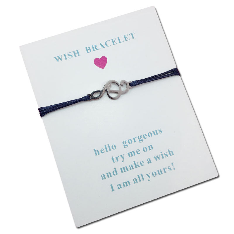 Stainless steel rope bracelet