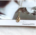 New fashion gold alloy necklace female models conch chain pendant necklace summer jewelry starfish necklace