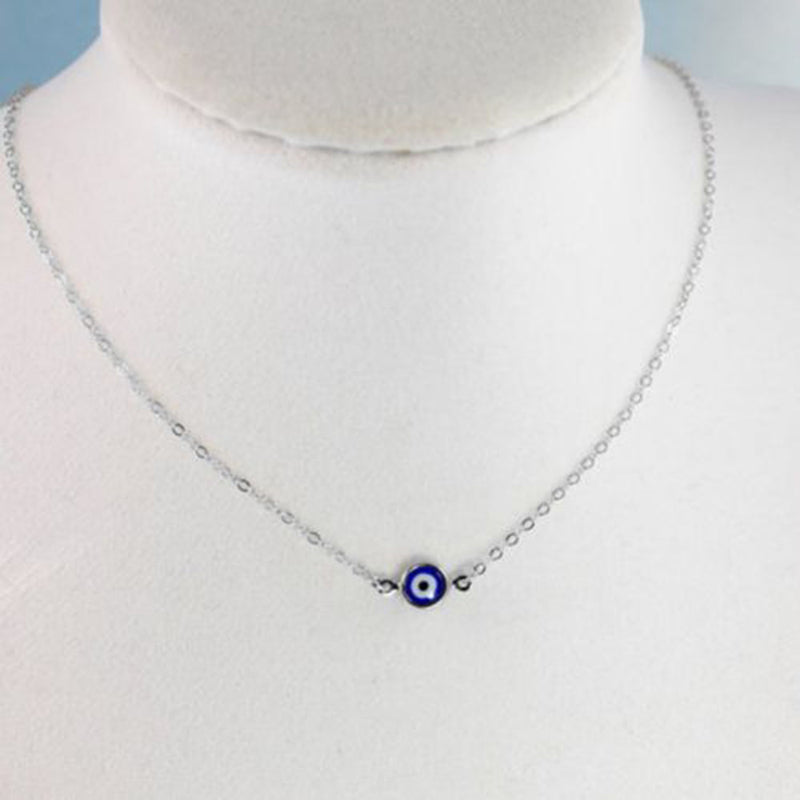 Blue eye necklace