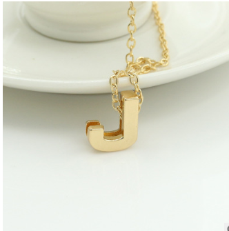 Fashion accessories with 26 letter necklaces Korean version of the clavicle chain