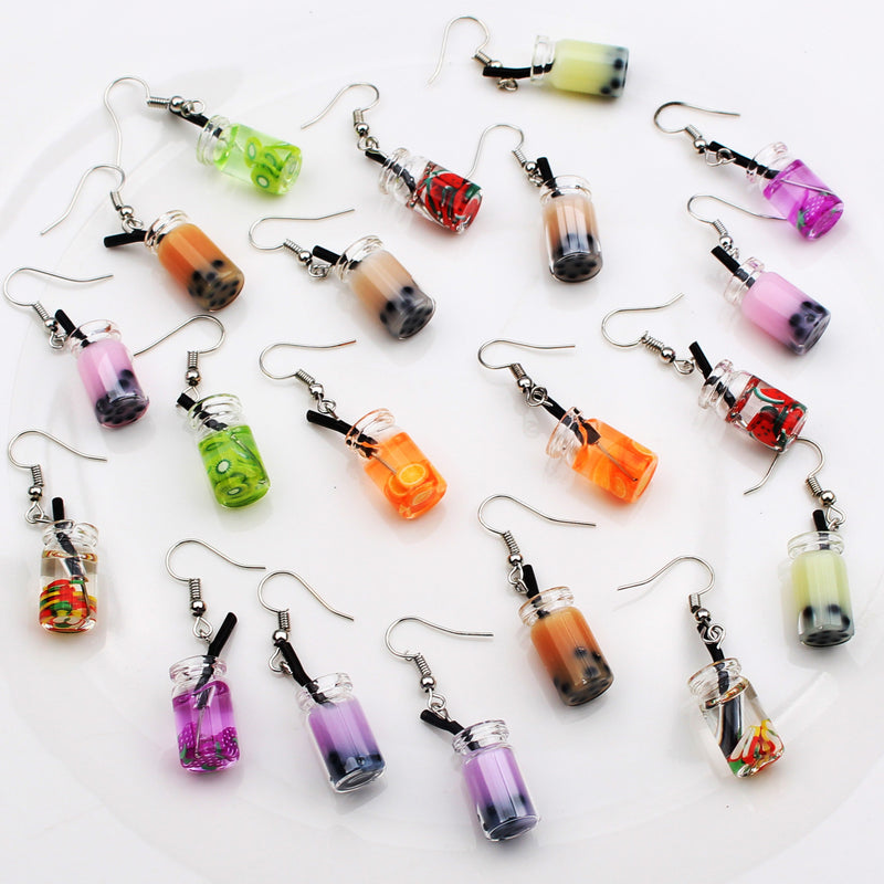 Korea cute personality earrings