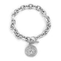 Hollow Cross Thick Chain OT Buckle Anklet