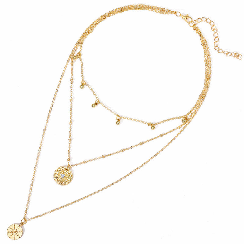 Creative Retro Simple Gold Alloy Clavicle Chain Female