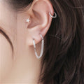 New Personality Girls' Double Pierced Earrings