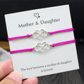 Heart Shaped Wax Wire Braided Bracelet
