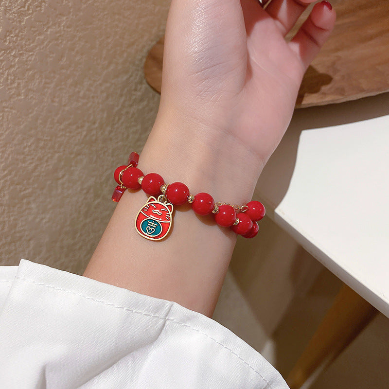Year Of The Ox Transshipment Red String Bracelet