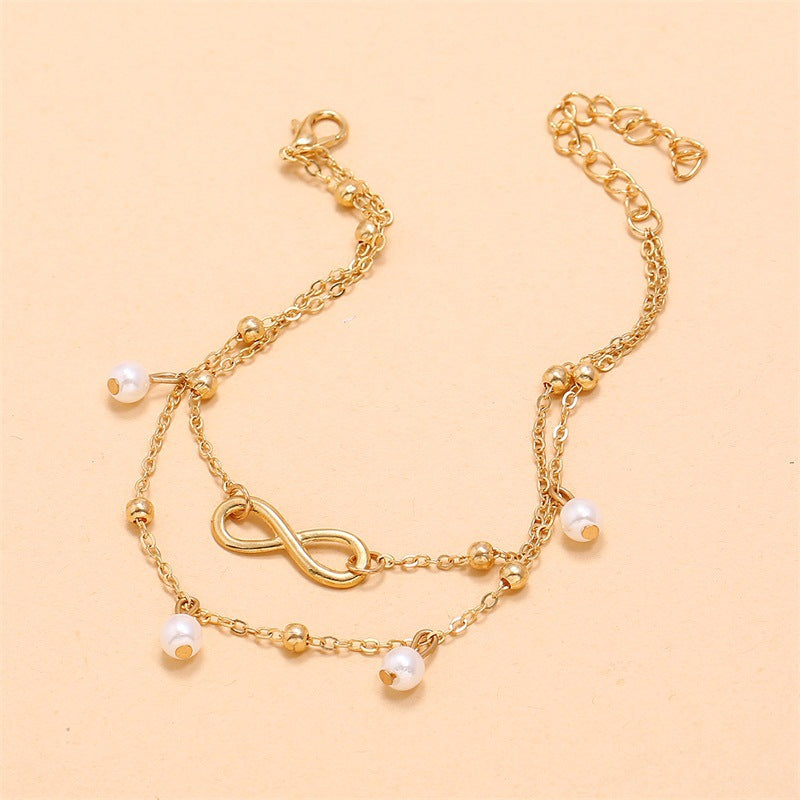 Figure 8 Double Pearl Anklet