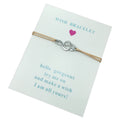 Stainless steel rope bracelet