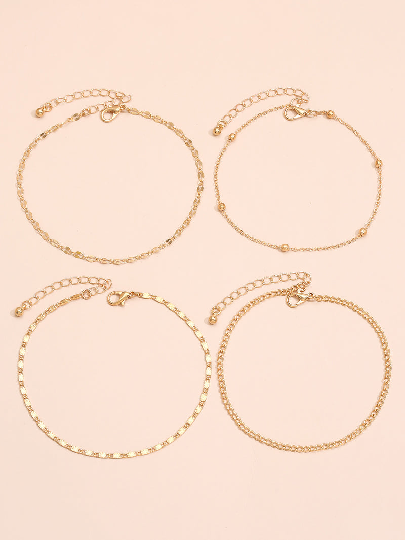 Fashion Simple And Irregular All-match Anklet