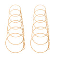 Fashion Large Medium And Small Suit Circle Earrings
