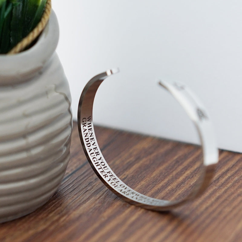 School Season Inspirational Bracelet Christmas Lettering