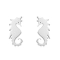 New Style Earrings Stainless Steel Plating Simple Cat Dolphin