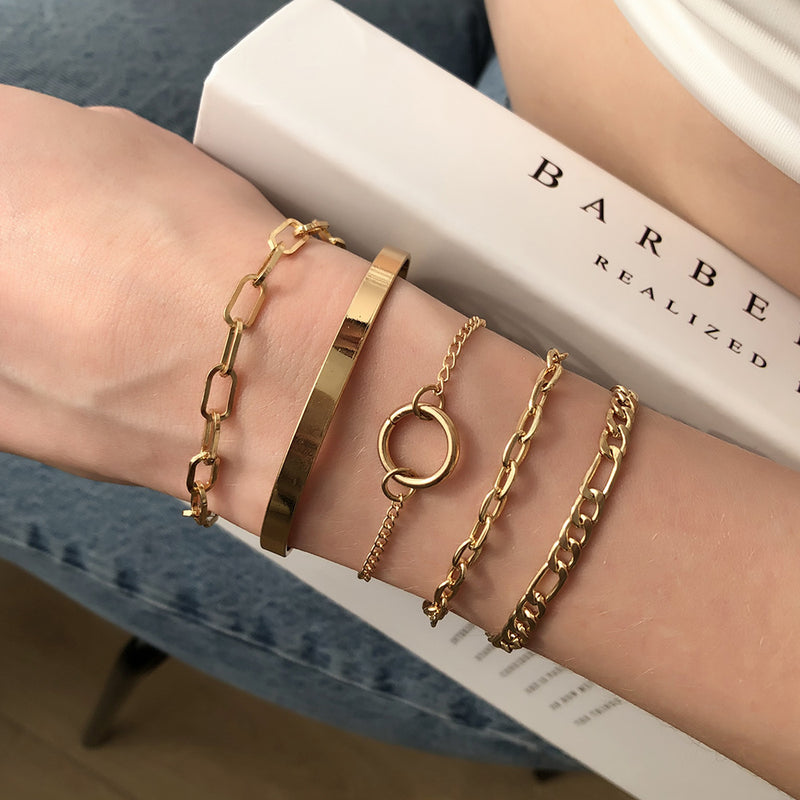 Ring Bracelet Personality Trend Bracelet