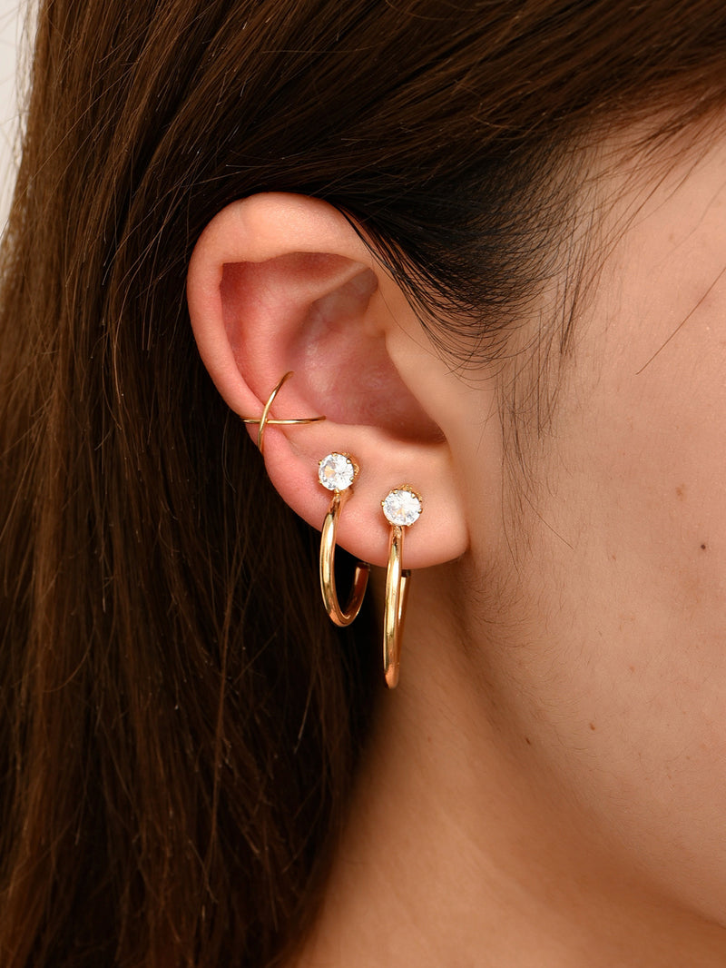 Fashion Simple Irregular All-match Earrings