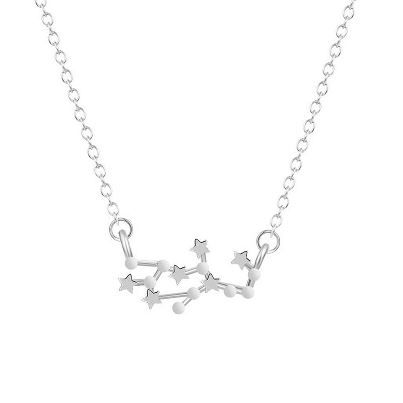 New European And American Constellation Pendant Necklace Women's Accessories
