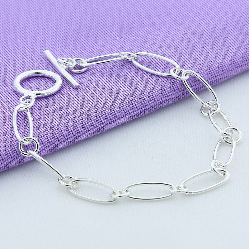 Foreign Trade Export Silver-plated Fashion TO 4D Bracelet