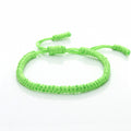 Ethnic Style,  Hand-woven Red Knots Rope Bracelet