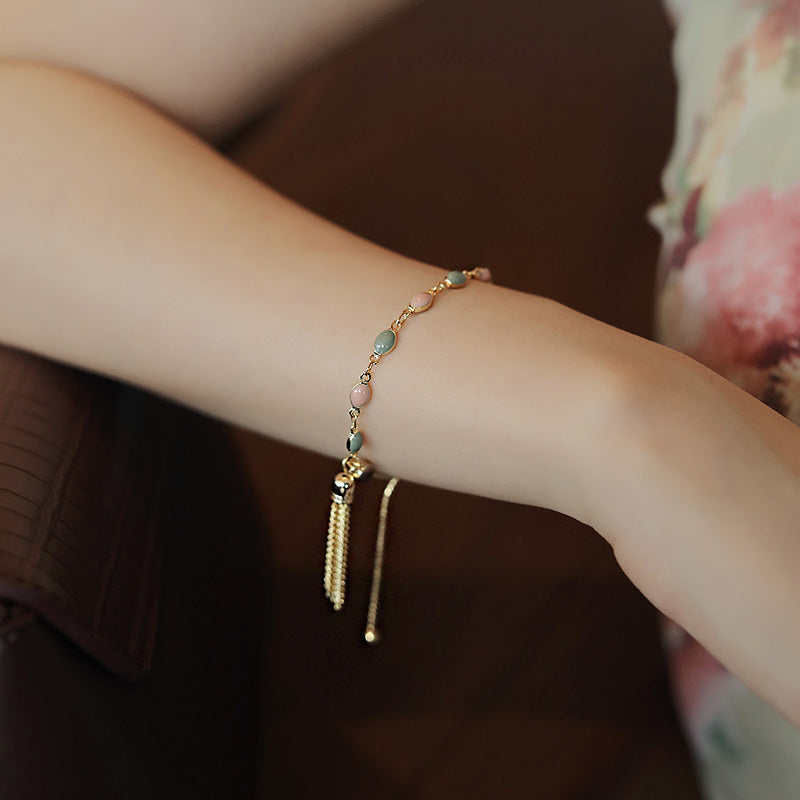 Temperament French Retro Bracelet Female Ins Style Niche Design