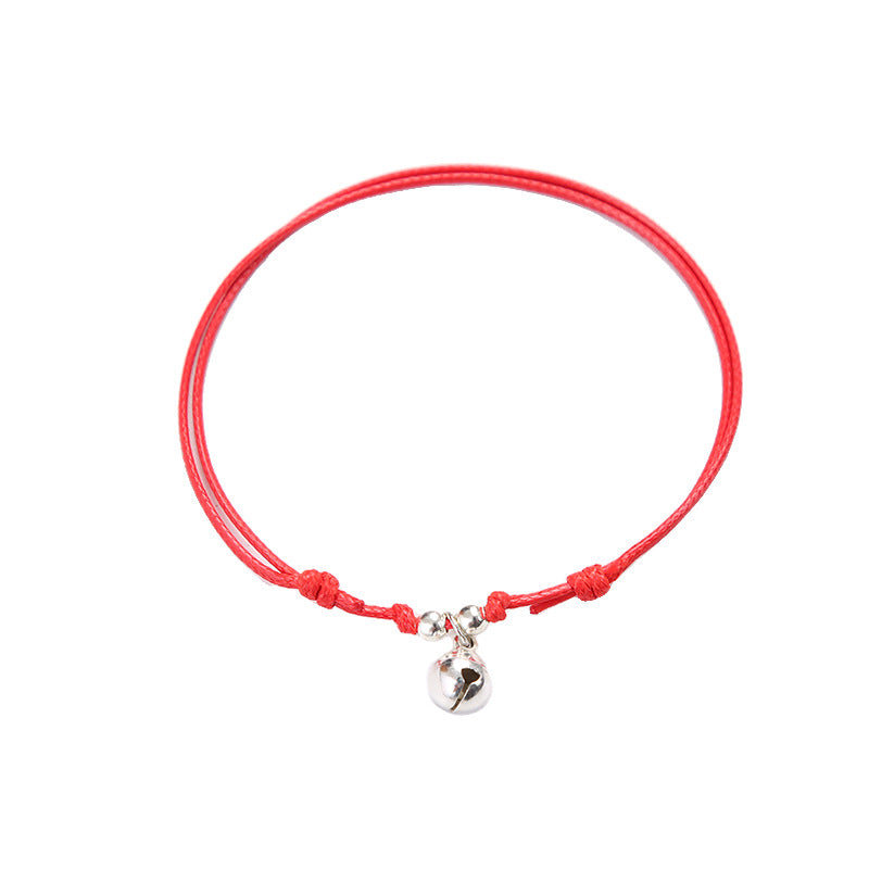 Men's And Women's Fashion Simple Length Adjustable Woven Anklet