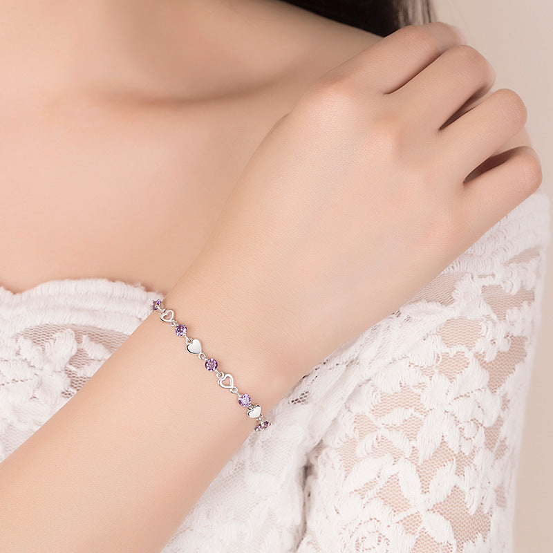 Love heart bracelet