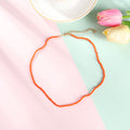 Candy Color PVC Bracelet Simple Girl Beaded Chain