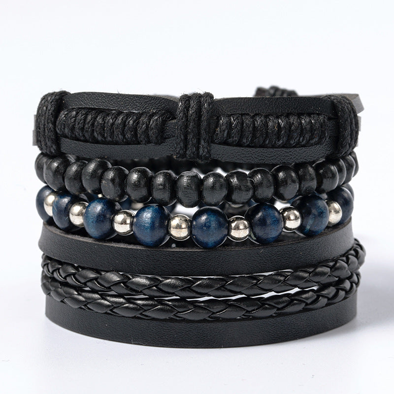Hipster Street Shot Style,  Retro Multi Layer Beaded Bracelet