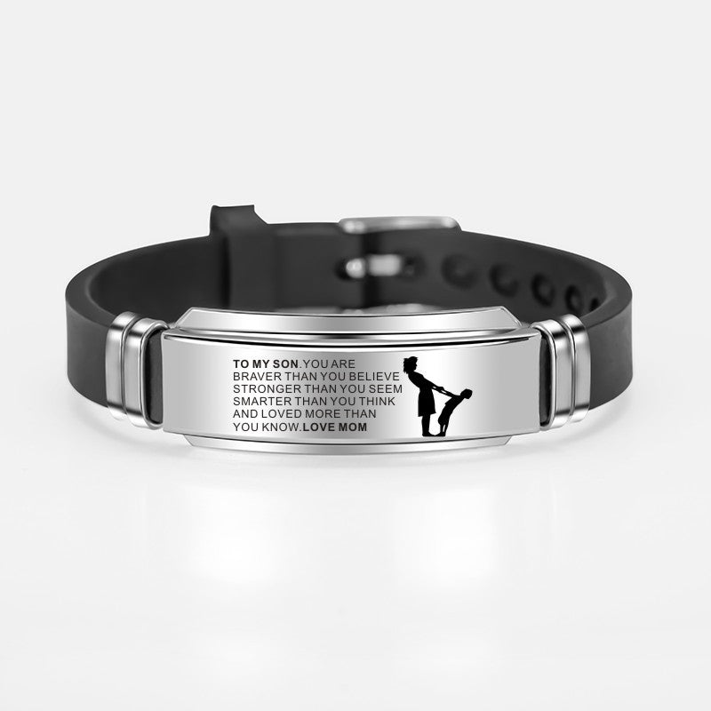 New family warm silicone bracelet