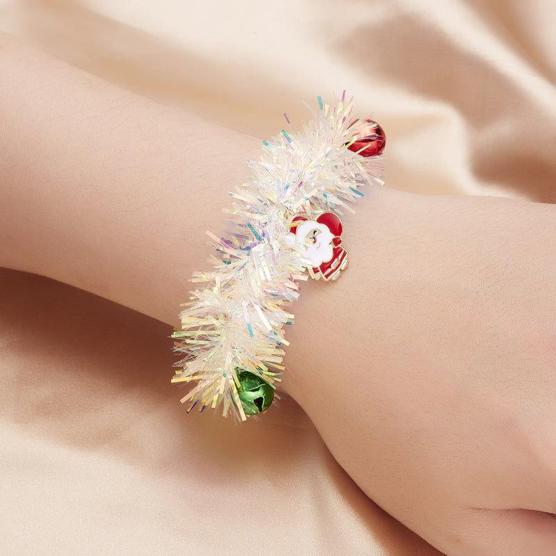 Christmas Ornaments Pendant Bells Garland  Bracelet Women