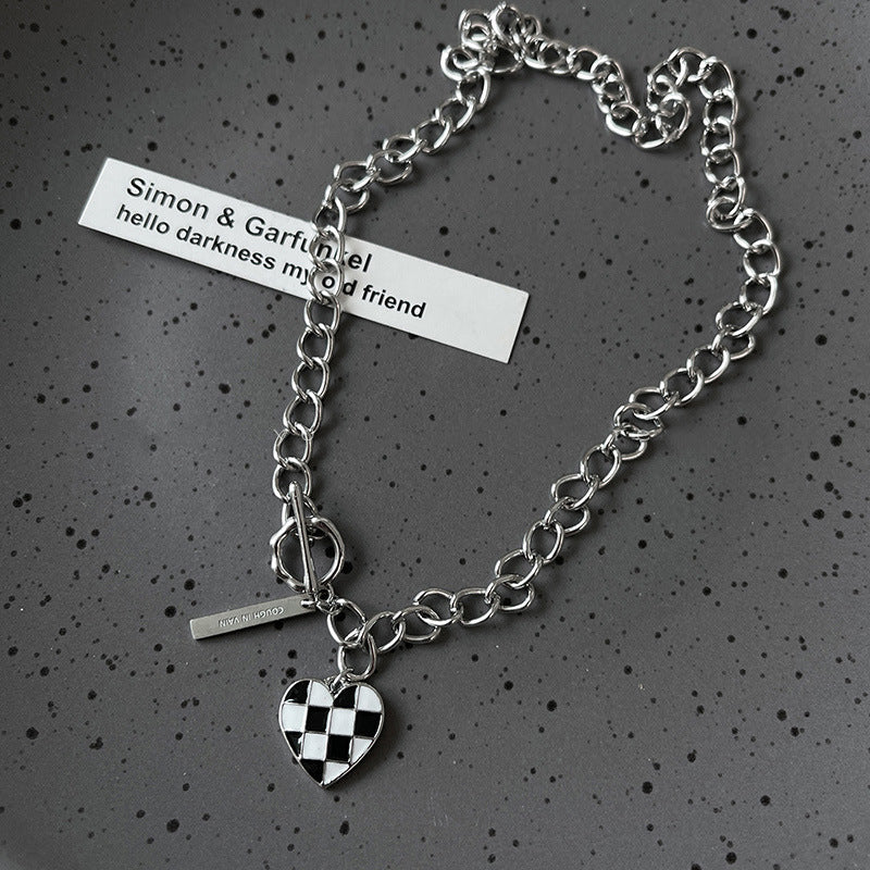 Dripping Love Heart Pendant Necklace Bracelet