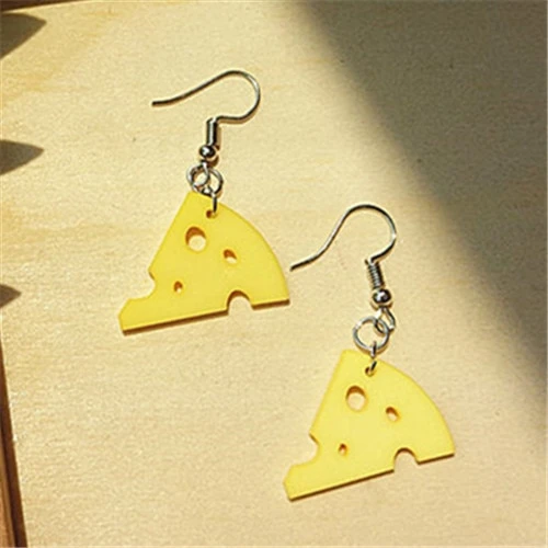 Cheese Drop Earrings