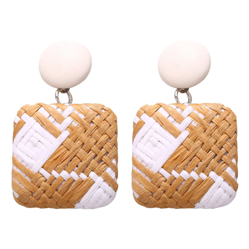 Weave Dangle Earrings