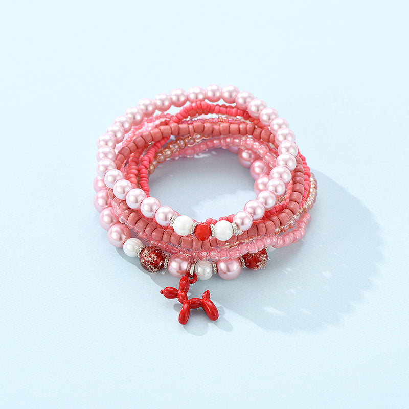 Personalized Solid Color Dual-use Short Bracelet