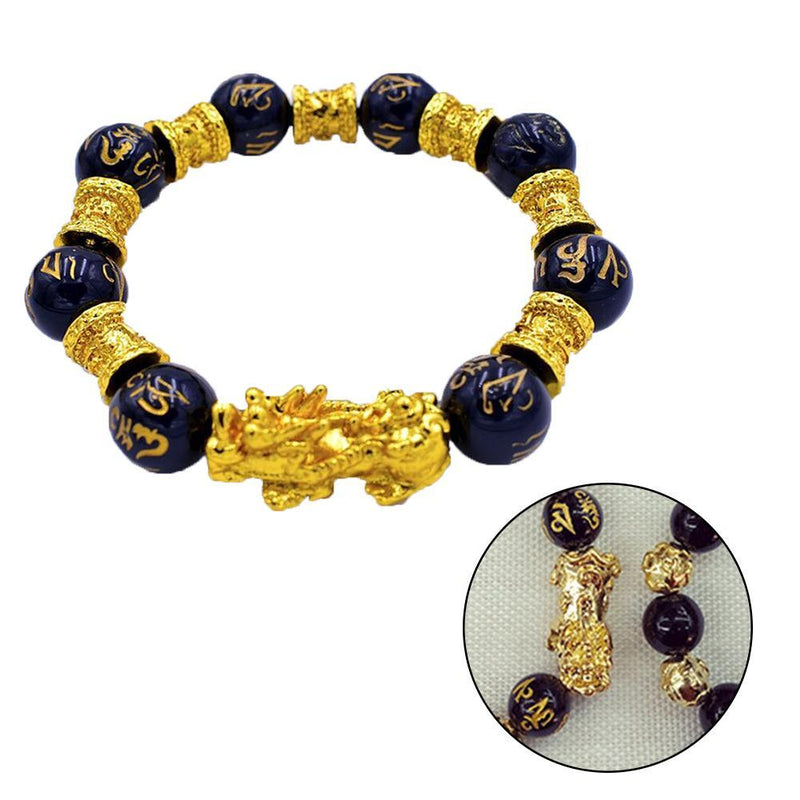 Obsidian Pixiu Bracelet