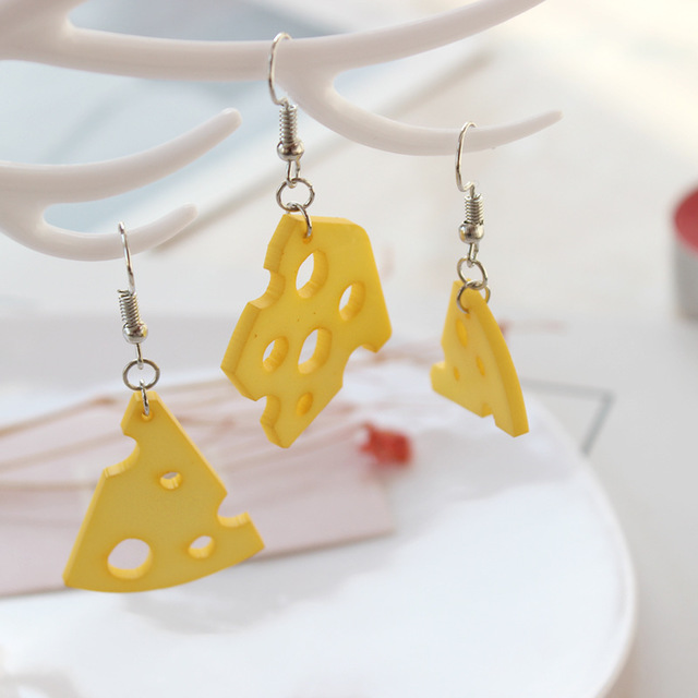 Cheese Drop Earrings