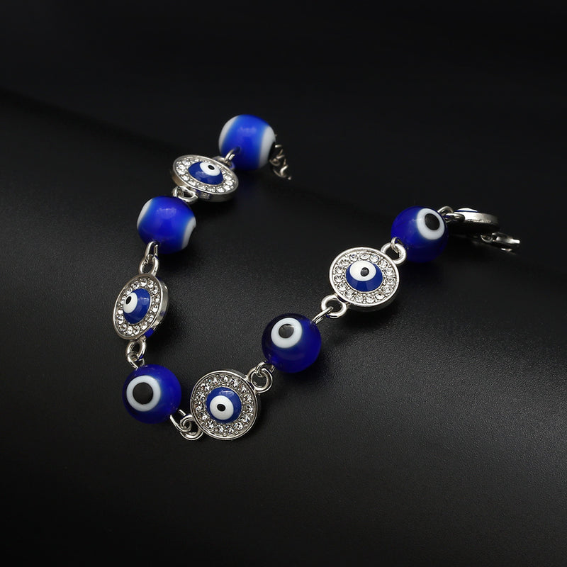 Fashion creative blue devil's Eye Bracelet