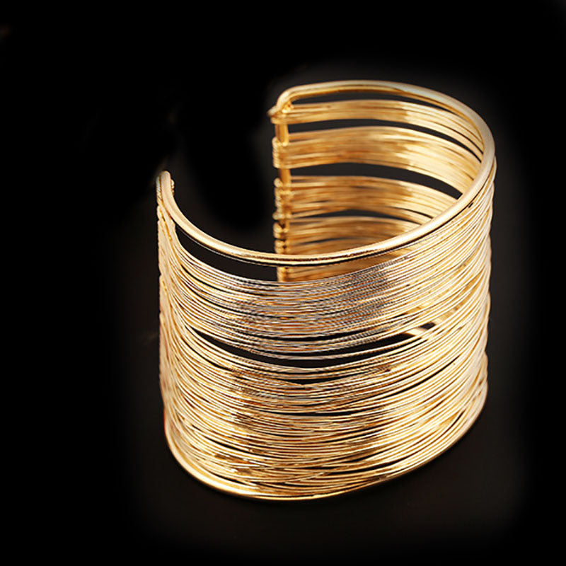 Woven Punk Retro Hollow Armband Bracelet
