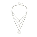 Multi-layer Love Necklace Female Hollow Love Clavicle Chain