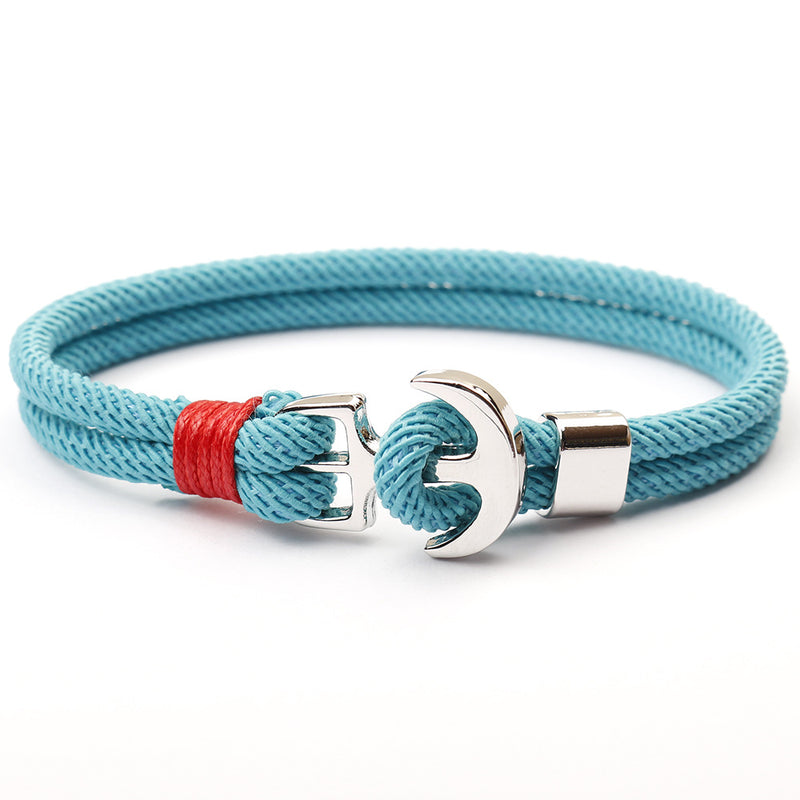 Couple natal year hand rope anchor bracelet