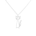 European And American Fashion Jewelry Spot Wholesale Fashion Cute Cat Pendant Necklace