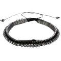 Hand-woven UFO 4mm Copper Bead Two-piece Suit Bracelet  Accessories