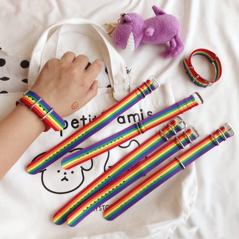 Girls Rainbow Bracelet Couple Student Gift
