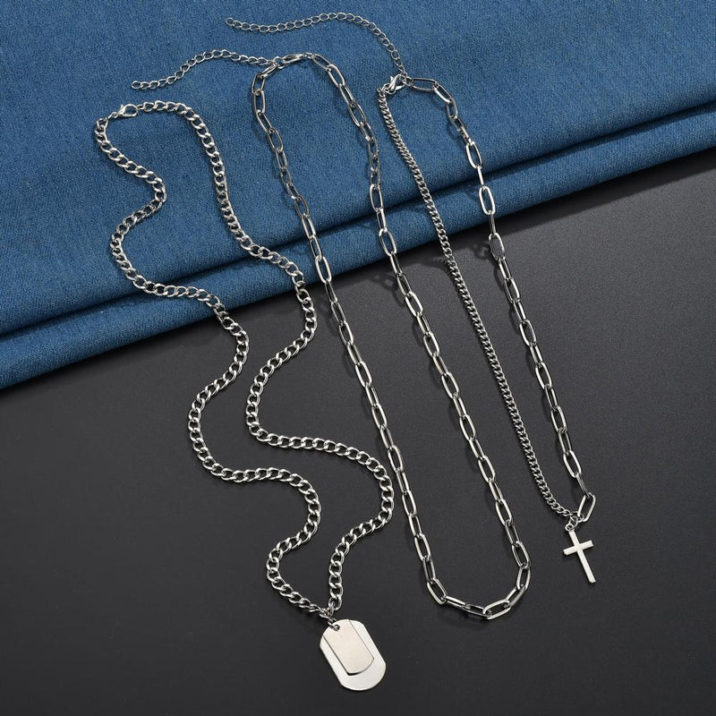 Multilayer simple sweater chain