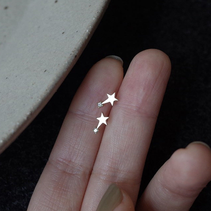 Simple Star Earrings Women Fashion